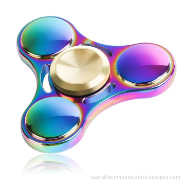 New Zinc Alloy EDC Fidget Hand Spinner Toys Metal Fidget Spinner Anti Stress Fingertip Gyro Bearing